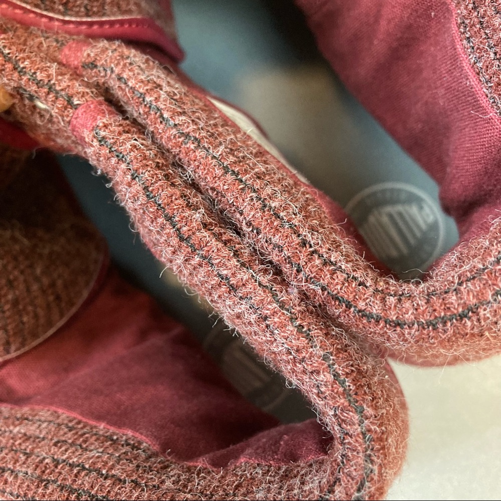 palladium unisex sneakers boots red Men’s 13 Women’s 14.5 - Picture 10 of 13